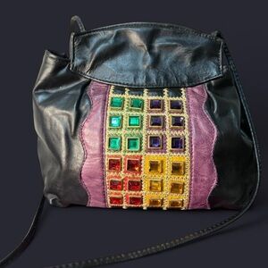 Colorful Embellished Women's Bag
